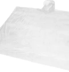 Otrreizēji pārstrādātas plastmasas lietus pončo ar uzglabāšanas maciņu no Watermelon SIA. Piegāde 1-5 dienas, MOQ no 1 gab. Biroja adrese: Aizputes iela 1 k-5.