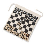 Šahs - kokvilnas maisiņā