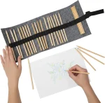 Zīmēšanas komplekts - dabīgs koks - Image 5