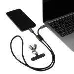 Uzlādes un datu pārsūtīšanas kabelis - poliesters/alumīnijs - Image 7