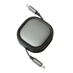 Uzlādes un datu kabelis - alumīnijs/plastmasa