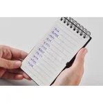 Ūdensizturīgs piezīmju blociņš - Image 4