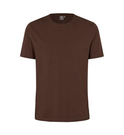 Comfort Stretch T-krekls mocca krāsā ar Slimline piegriezumu korporatīvajām dāvanām.