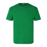 T-krekls ar apdruku ID Interlock Slimline zaļā krāsā korporatīvais apģērbs