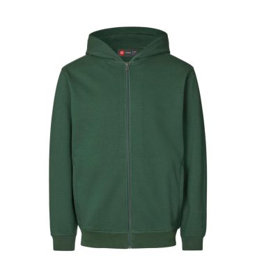 Kapučjaka ar apdruku ID PRO Wear CARE hūdijs pudeļu zaļā krāsā