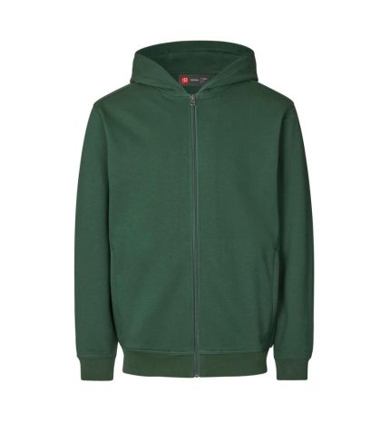 Kapučjaka ar apdruku ID PRO Wear CARE hūdijs pudeļu zaļā krāsā