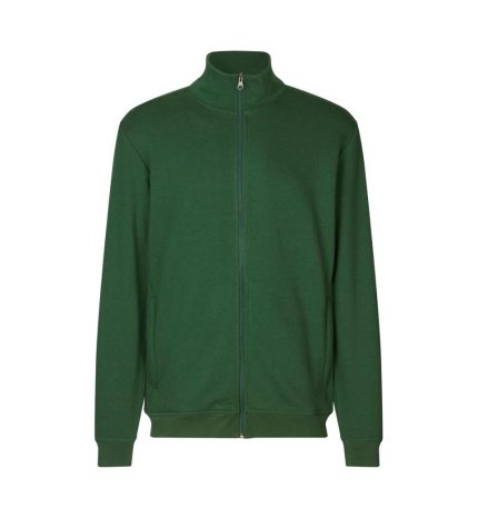 Jaka ar apdruku ID PRO Wear CARE pudeļu zaļā krāsā korporatīvais apģērbs