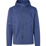 Jaka ar apdruku ID Tech Softshell Light tumši zila vēja un ūdens izturīga