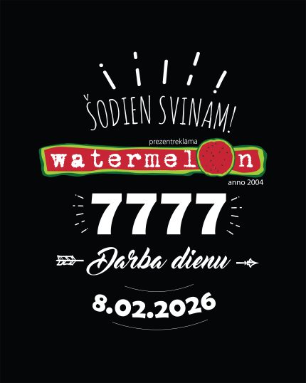 7777 watermelon darba dienas