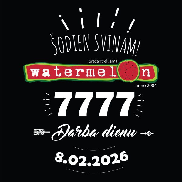 7777 watermelon darba dienas